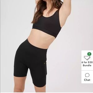 Aerie OFFLINE Goals Pocket 7" Bike Short